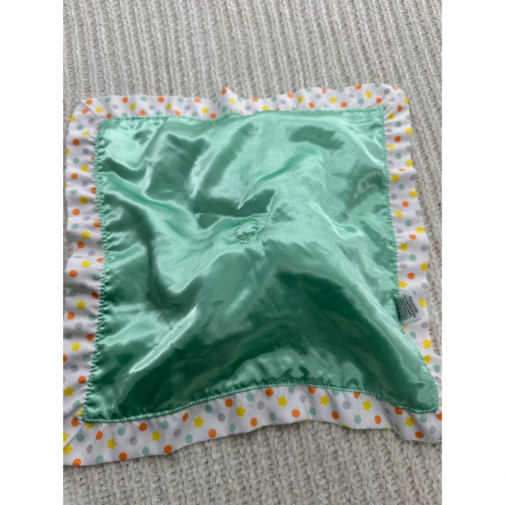 Garanimals Little Lamb Baby Security Blanket Mint Green Satin‎ Lovey Easter